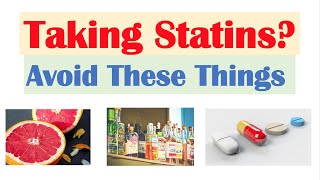 What to Avoid When Taking Statin Medications  How to Reduce Risk of Statin Side Effects [upl. by Murton679]