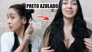 COMO PINTAR O CABELO SOZINHA  HIDRATAÇÃO [upl. by Niawtna]