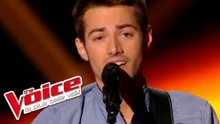 Renan Luce – La Lettre  Jérémy Charvet  The Voice France 2015  Blind Audition [upl. by Morgen]