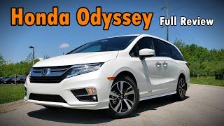 2019 Honda Odyssey FULL REVIEW  Elite Touring EXL EX amp LX [upl. by Aivul460]