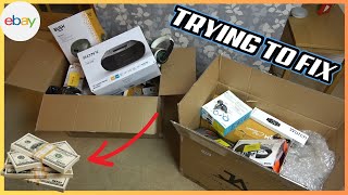 eBay CUSTOMER RETURN BOXES  Can I FIX Them [upl. by Karylin]