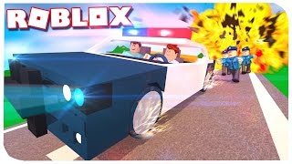 УГНАЛ ПОЛИЦЕЙСКУЮ МАШИНУ   ROBLOX ПО РУССКИ   Роблоксер Альберт [upl. by Zacharie539]