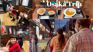 Japan Vlog Series  Osaka Trip Day 1amp2  Bormann Family Vlog [upl. by Anivid733]