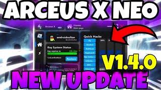 Roblox Arceus X Neo New Update v140 Here Arceus X Atualizado  Arceus X Script  Arceus Download [upl. by Marlyn870]