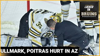 What injuries to Linus Ullmark Matt Poitras mean for the Boston Bruins [upl. by Nanny]