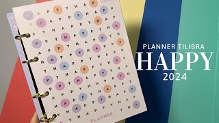 Planner Happy 2024 Tilibra [upl. by Kunkle]