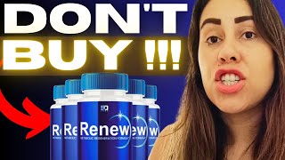 RENEW SUPPLEMENT REVIEWS ⚠️❌BE CAREFUL⛔️ Does Renew Weight Loss Work  Renew Weight Loss Reviews [upl. by Yeoj]