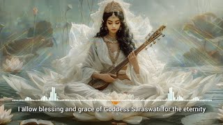 Awakening Saraswati  Beauty Talent Creativity Brains amp Wisdom  GODDESS SUBLIMINAL [upl. by Tindall]