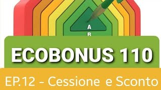 CESSIONE DEL CREDITO vs SCONTO IN FATTURA Cosa scegliere con LECOBONUS 110 [upl. by Saticilef758]