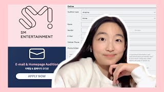 How to AUDITION for SM Entertainment RIGHT NOW  Kpop online audition tips [upl. by Brandtr]