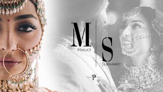 Sikh Wedding highlights  Manjot x Sukhamrit  Filmed by Paran singh photography [upl. by Kenn]