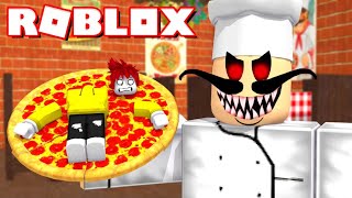 EL PIZZERO LOCO ME QUIERE COCINAR EN ROBLOX 😱 ¡LA CITA MORTAL DEL RIUMBA [upl. by Geer]