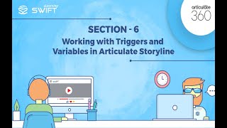 25 Articulate Storyline 360 Adding Trigger Conditions  Working with Triggers and Variables [upl. by Sayce774]