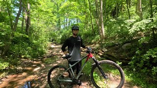 Awesome Mountain Bike Trails in PA  Nockamixon State Park [upl. by Boggs437]