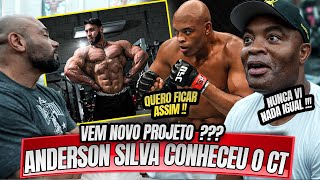 ANDERSON SILVA CONHECEU O CT  ESTÁ VINDO UM NOVO PROJETO [upl. by Haididej885]