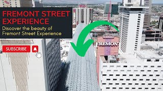 Dive Into the Neon Wonderland of Fremont Street Experience  Virtual Tour of Las Vegas District [upl. by Aserej57]