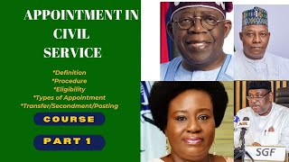 How Does Transfer Secondment and Posting Work in Nigerias Civil Service  StepbyStep Guide Pt 1 [upl. by Naitirb]