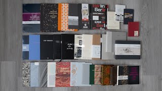 A tour of every single unused sketchbook I own [upl. by Yelrah]