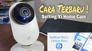 Setup CCTV Yi Home Camera  Install App Baru Yi Life di Handphone [upl. by Yleik]