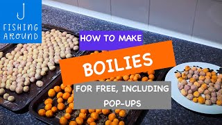 How to make FREE boilies  Fishing Around [upl. by Merete]