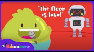 FLOOR IS LAVA FREEZE GAME  The Kiboomers PRESCHOOL SONGS amp NURSERY RHYMES shorts kidssongs [upl. by Eylrac]