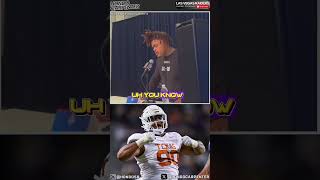 Texas Longhorns Byron Murphy loves the idea of playing with Las Vegas Raiders AllPro Maxx Crosby [upl. by Lyrej]