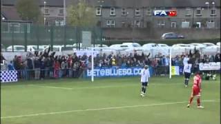 Guiseley 05 Crawley Town  The FA Cup 1st Round  061110 [upl. by Chrisse]