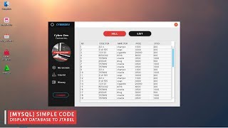 MYSQL Simple Code Display Database to Jtable [upl. by Laine109]