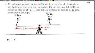 Ejercicio de equilibrio estático de un cuerpo extenso 2 [upl. by Sommers473]