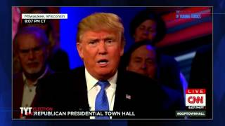 CNN Republican Town Hall The Biggest Controversy Was [upl. by Gainor]