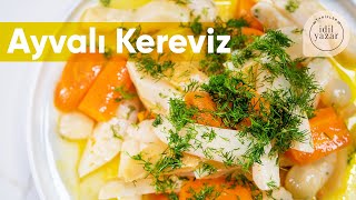 Zeytinyağlı Ayvalı Kereviz🍲  1 DAKİKADA ÖĞREN ⏰ [upl. by Kalvin]