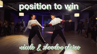 POSITION TO WIN  MIGOS  Nicole Laeno and Sheaden Gabriel Choreography [upl. by Refinnaj]