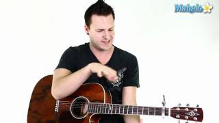 How to Play quotWhat Hurts the Mostquot by Rascal Flatts on Guitar Intro [upl. by Houston]