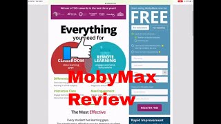 MobyMax review homeschooling help for child supplemental learning and sneak peak inside [upl. by Leugimsiul]