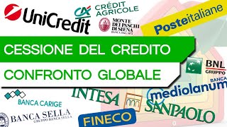 CESSIONE DEL CREDITO SUPERBONUS quale BANCA SCEGLIERE 249 [upl. by Hershell287]