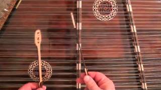 Hammered Dulcimer Instruction Video 11  Mississippi Sawyer part 2 [upl. by Boccaj]