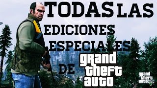 Curiosidades del GTA Parte 5 quot¿Que contenian todas las ediciones especiales [upl. by Nalyr]