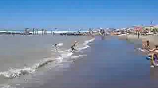 Ostia Beach Rome Tyrrhenian Sea [upl. by Etezzil]