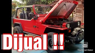 Dijual Jeep CJ7 Convert YJ Keren [upl. by Sheply513]