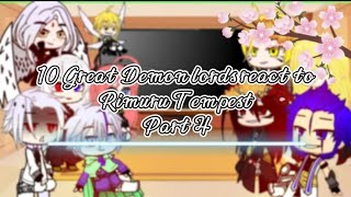 10 Great Demon lords react to Rimuru Tempest 44by ZeshiaII [upl. by Aisemaj648]