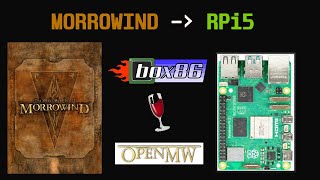 Raspberry Pi 5 Morrowind OpenMW [upl. by Eenat]