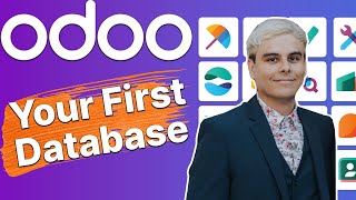 Create an Odoo Database  Odoo Getting Started [upl. by Duffie664]