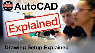 AutoCAD Explained  Setting the Drawing Limits [upl. by Notgnirra]