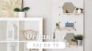 DIY  Come realizzare un ORGANIZER da parete [upl. by Hemminger785]