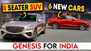 6 New Genesis Cars Planned for Mega India Launch   Official Launch Details [upl. by Hoxie]