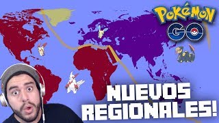 NUEVOS POKEMON REGIONALES  POKEMON GO [upl. by Seka]