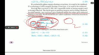 Oxidation and Reduction NCERT CLASS 10 [upl. by Polito413]