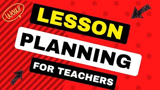 Simple Template For Easy Lesson Planning Teaching Kindergarten and FirstGrade [upl. by Whelan]