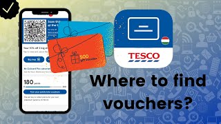 Where to find vouchers in Clubcard Tesco [upl. by Tam486]