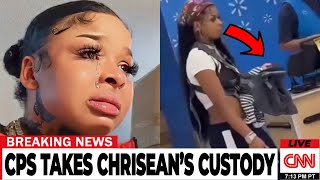 Blueface amp Chrisean Rock React To Losing Custody Of Newborn Baby [upl. by Anayk794]